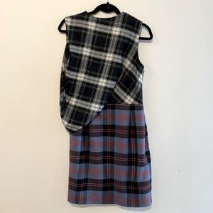 Alexander MQueen plaid dress